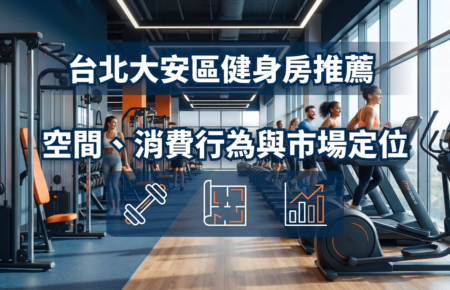 台北大安區健身房推薦封面
